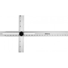 AFTEKEN LINIAAL 600X360X51MM ALUMINIUM AFTEKEN LINIAAL 600X360X51MM ALUMINIUM