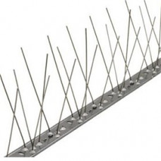 DUIVENPENNEN STROOK 60 PINS RVS 100CM DUIVENPENNEN STROOK 60 PINS RVS 100CM