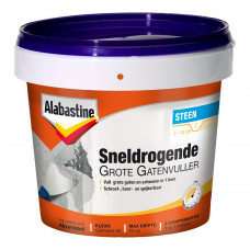 ALABASTINE SNELDROGENDE GROTE GATENVULLER 2X 500GRAM ALABASTINE SNELDROGENDE GROTE GATENVULLER 2X 500GRAM