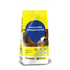 WEBER BEAMIX VUURVASTE METSELMORTEL 5KG WEBER BEAMIX VUURVASTE METSELMORTEL 5KG