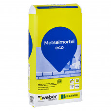 WEBER BEAMIX METSELMORTEL ECO 20KG WEBER BEAMIX METSELMORTEL ECO 20KG