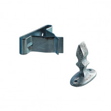 DEURVASTZETTER KLEM VERZINKT 60MM