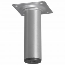 MEUBELPOOT 10CM ALU ROND 30MM MEUBELPOOT 10CM ALU ROND 30MM
