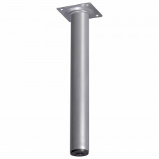 MEUBELPOOT 25CM ALU ROND 30MM MEUBELPOOT 25CM ALU ROND 30MM