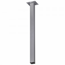 MEUBELPOOT 40CM ALU VIERKANT 25X25MM MEUBELPOOT 40CM ALU VIERKANT 25X25MM