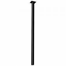 MEUBELPOOT 75CM ZWART ROND 30MM MEUBELPOOT 75CM ZWART ROND 30MM