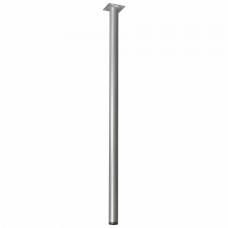MEUBELPOOT 75CM ALU ROND 30MM MEUBELPOOT 75CM ALU ROND 30MM