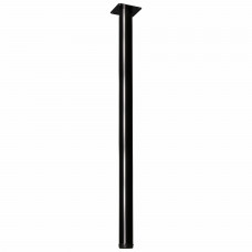 MEUBELPOOT 110CM BONITA ZWART 60MM MEUBELPOOT 110CM BONITA ZWART 60MM