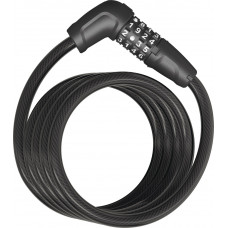 ABUS 6512C SPIRAAL- KABELSLOT CIJFERCODE 180CM ZWART ABUS 6512C SPIRAAL- KABELSLOT CIJFERCODE 180CM ZWART