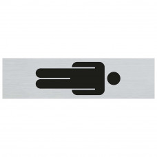 PICKUP ALULOOK 165X44MM HEREN SYMBOOL STAAND PICKUP ALULOOK 165X44MM HEREN SYMBOOL STAAND