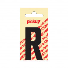 PICKUP PLAKLETTER NOBEL 60MM KAPITAAL ZWART R