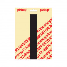PICKUP PLAKLETTER NOBEL 200MM KAPITAAL ZWART I