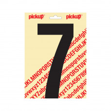 PICKUP PLAKCIJFER NOBEL 200MM KAPITAAL ZWART 7