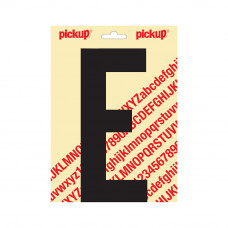 PICKUP PLAKLETTER NOBEL 200MM KAPITAAL ZWART E