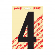 PICKUP PLAKCIJFER NOBEL 200MM KAPITAAL ZWART 4