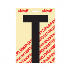 PICKUP PLAKLETTER NOBEL 200MM KAPITAAL ZWART T