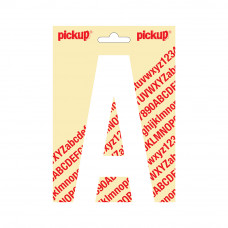 PICKUP PLAKLETTER NOBEL 150MM KAPITAAL WIT A