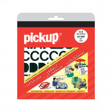 PICKUP PLAKLETTER ASS. HELVETICA 20MM ZWART PICKUP PLAKLETTER ASS. HELVETICA 20MM ZWART