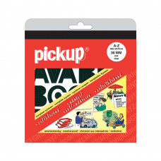 PICKUP PLAKLETTER ASS. HELVETICA 30MM ZWART