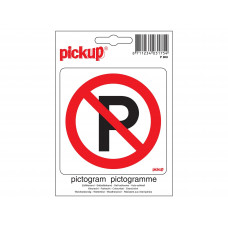 PICTOGRAM 10X10CM VERBODEN TE PARKEREN PICTOGRAM 10X10CM VERBODEN TE PARKEREN
