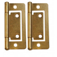 LOUVREDEUR SCHARNIER 63X27MM VERMESSINGD LOUVREDEUR SCHARNIER 63X27MM VERMESSINGD