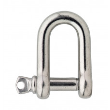 D-SLUITING 4MM RVS D-SLUITING 4MM RVS