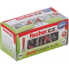 FISCHER DUOPOWER PLUG 5X25 FISCHER DUOPOWER PLUG 5X25