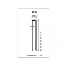 DUTACK NIETEN 6000 CNK 40MM (DOOS= 5000STUKS) DUTACK NIETEN 6000 CNK 40MM (DOOS= 5000STUKS)