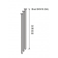 DUTACK BRAD 1,6X45MM SCHUIN 20&deg; RVS (DOOS= 2000 STUKS)