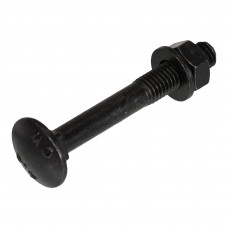 BLACKLINE SLOTBOUT ZWART M8X70 (5 STUKS)