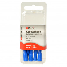 10X BLAUW KABELSCHOEN CONTRA RONDSTEKKER 1,5-2,5MM² 10X BLAUW KABELSCHOEN CONTRA RONDSTEKKER 1,5-2,5MM²