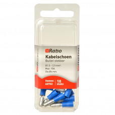 10X BLAUW KABELSCHOEN RONDSTEKKER 1,5-2,5MM² 10X BLAUW KABELSCHOEN RONDSTEKKER 1,5-2,5MM²