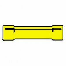 KABELSCHOEN STOOTVERBINDER GEEL 2,5-6MM² KABELSCHOEN STOOTVERBINDER GEEL 2,5-6MM²