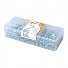 ASSSORTI SPAANPLAATSCHROEF PLATKOP VZ PZ2 4,0 X 30MM/ 40MM/ 50MM