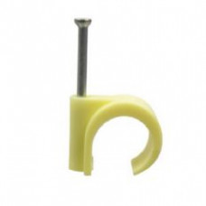 SPIJKERCLIP 16-19MM CREME (100 STUKS) SPIJKERCLIP 16-19MM CREME (100 STUKS)