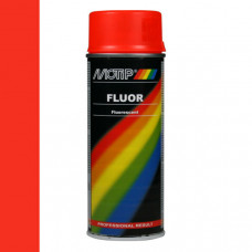 MOTIP SPUITBUS FLUOR ROOD-ORANJE 400ML