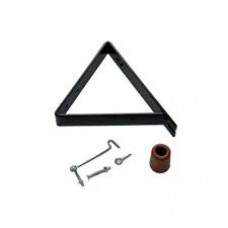 DEUR OPVANGBEUGEL SCHUIN ZWART