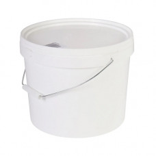 EMMER MET DEKSEL WIT 10 LITER EMMER MET DEKSEL WIT 10 LITER