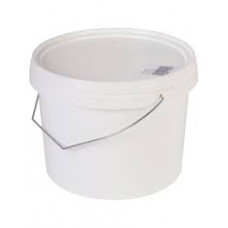 EMMER MET DEKSEL WIT 5 LITER EMMER MET DEKSEL WIT 5 LITER