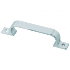 02; GREEP ROND 128MM OPSCHROEVEND ALUMINIUM NATUREL F1 02; GREEP ROND 128MM OPSCHROEVEND ALUMINIUM NATUREL F1