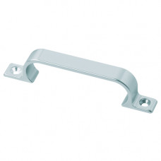 01; GREEP ROND 160MM OPSCHROEVEND ALUMINIUM NATUREL F1 01; GREEP ROND 160MM OPSCHROEVEND ALUMINIUM NATUREL F1