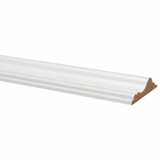 BAGETLIJST MDF FOLIE 18X68MM WIT 260CM BAGETLIJST MDF FOLIE 18X68MM WIT 260CM