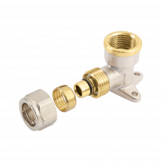 ALU KNEL MUURPLAAT 1/2"BI X 16MM ALU KNEL MUURPLAAT 1/2"BI X 16MM