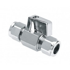 CHROOM KNOP KOGELSTOP- KRAAN RECHT KNEL 12X10MM CHROOM KNOP KOGELSTOP- KRAAN RECHT KNEL 12X10MM