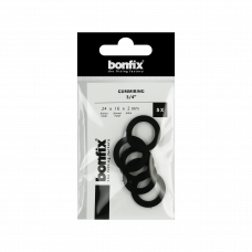 5X RUBBER AFDICHTRING 3/4" (24X16X2MM) 5X RUBBER AFDICHTRING 3/4" (24X16X2MM)