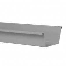 180MM PVC BAKGOOT GRIJS 400CM 180MM PVC BAKGOOT GRIJS 400CM