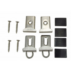 SET A 4 SPIEGEL- KLEMMEN CHROOM SET A 4 SPIEGEL- KLEMMEN CHROOM