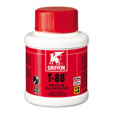 GRIFFON PVC LIJM T-88 POT +KWAST 100ML GRIFFON PVC LIJM T-88 POT +KWAST 100ML