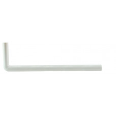 VLOERBUIS 5/4"X22 X75CM WIT