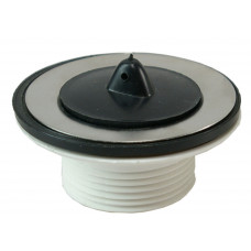 KUNSTSTOF PLUG+KETTING 5/4'' X 60MM WIT KUNSTSTOF PLUG+KETTING 5/4'' X 60MM WIT